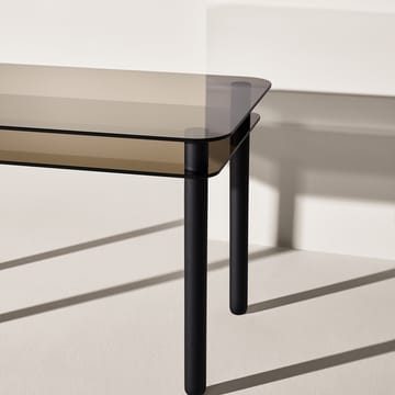 Big Sur Schreibtisch - braun, schwarz gebeizte Eiche - Fogia