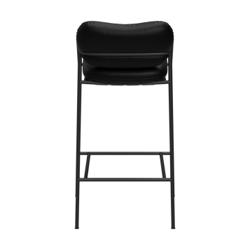 Bollo Barstuhl high 75 cm - Elmotique 99001 schwarz-schwarz - Fogia