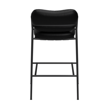 Bollo Barstuhl low 65 cm - Elmotique 99001 schwarz-schwarz - Fogia