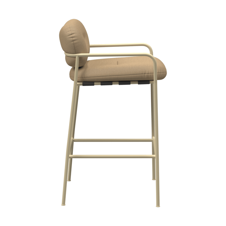 Bollo Barstuhl low 65 cm, Vidar 4 0323 beige-beige Fogia