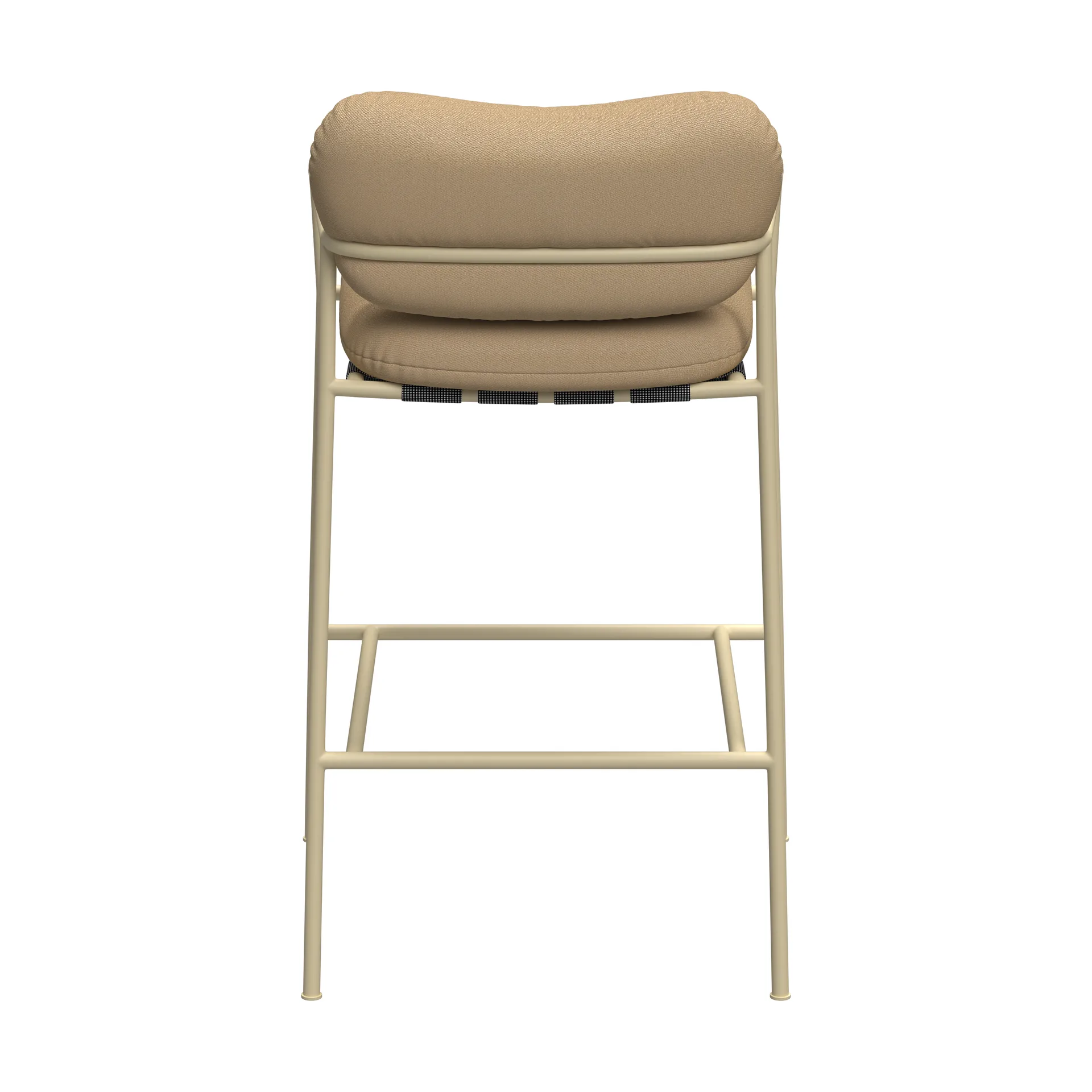Bollo Barstuhl low 65 cm, Vidar 4 0323 beige-beige Fogia