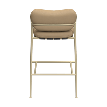 Bollo Barstuhl low 65 cm - Vidar 4 0323 beige-beige - Fogia