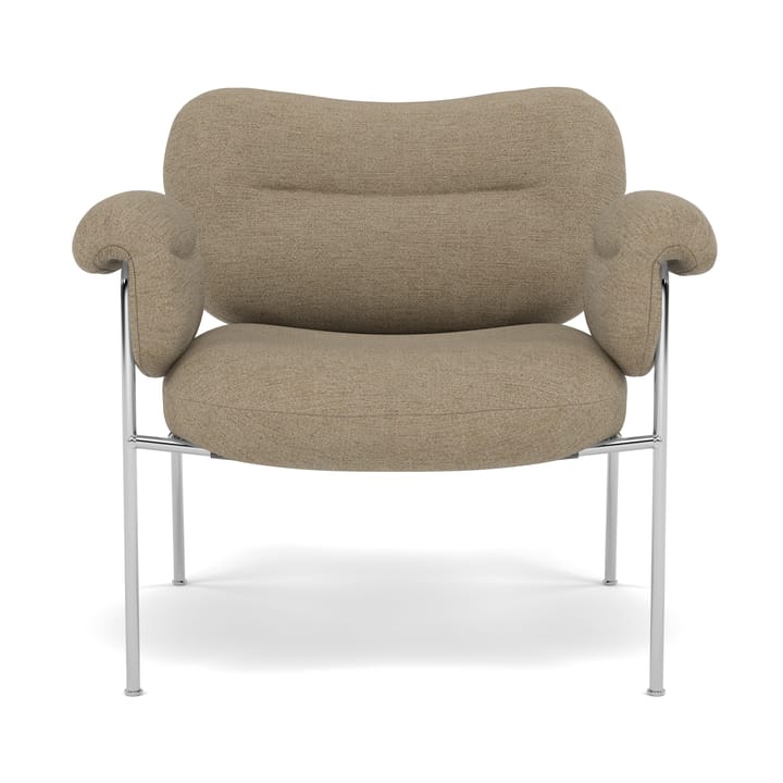 Bollo Sessel, Ecriture 0240-polished stainless steel Fogia
