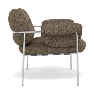 Bollo Sessel - Safire 0001-polished stainless steel - Fogia