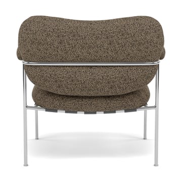 Bollo Sessel - Safire 0001-polished stainless steel - Fogia
