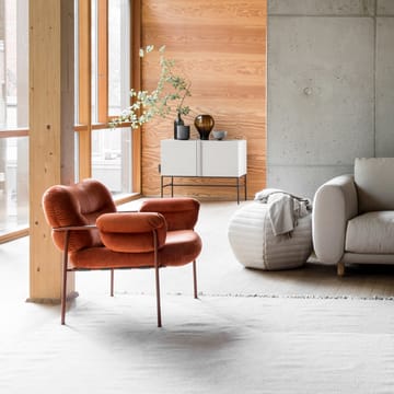 Bollo Sessel - Schaffell Mohawi-Perlweiss - Fogia