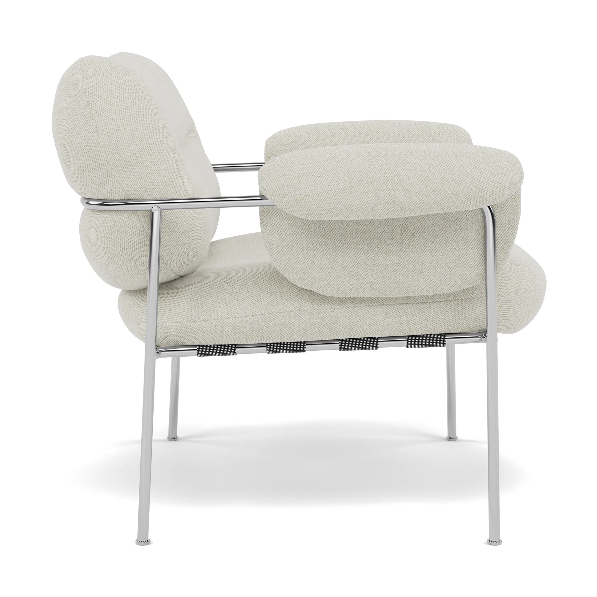 Bollo Sessel, Sealife 363610-polished stainless steel Fogia