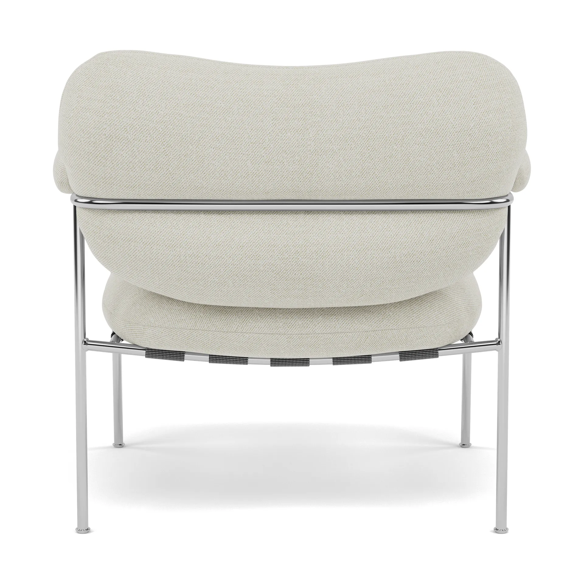 Bollo Sessel, Sealife 363610-polished stainless steel Fogia