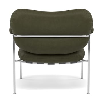 Bollo Sessel - Vintage Olive-polished Edelstahl - Fogia