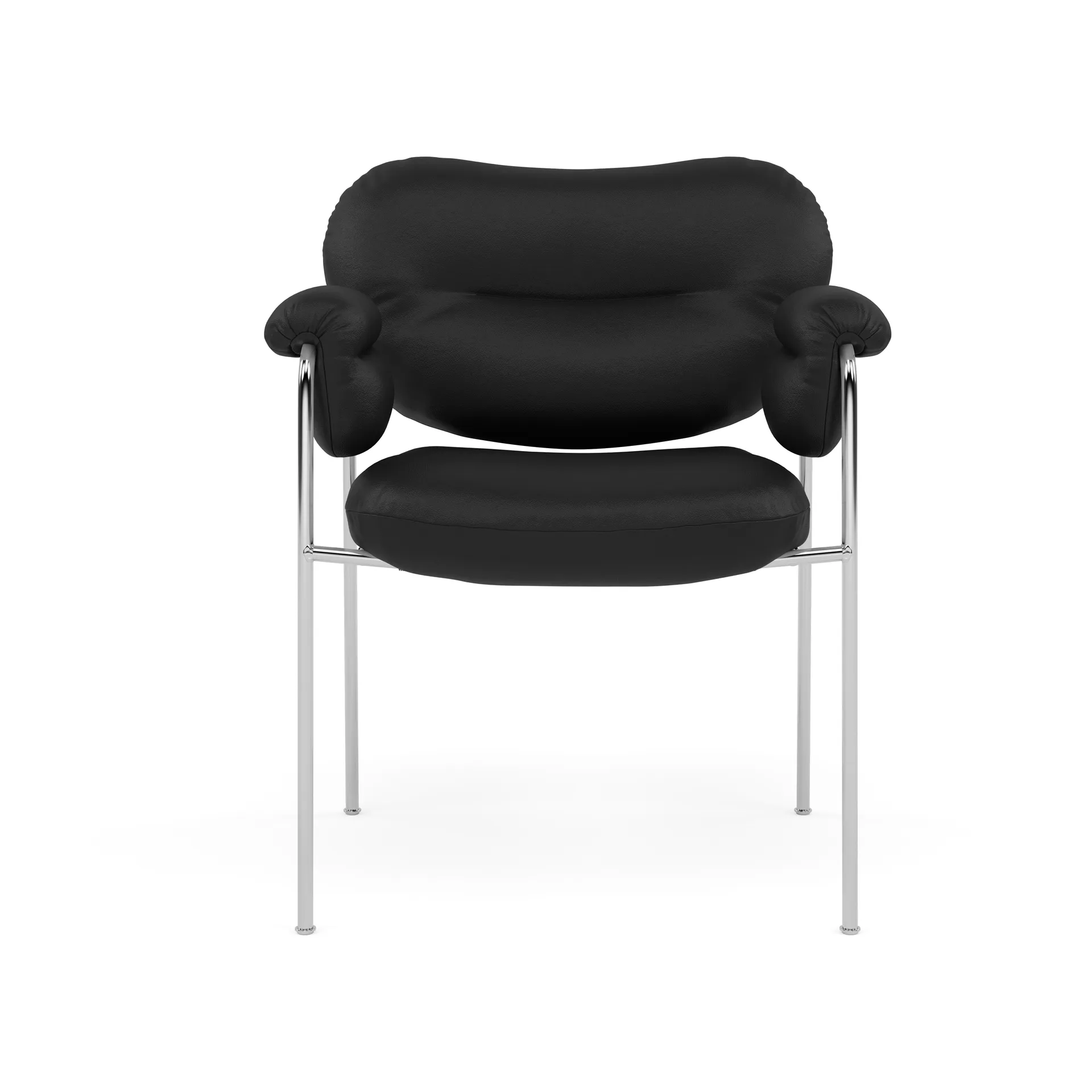 Bollo Stuhl, Elmosoft 99999-polished stainless steel Fogia