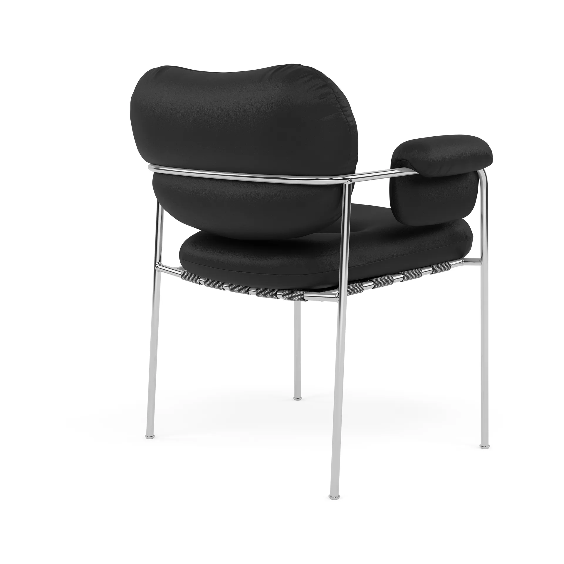 Bollo Stuhl, Elmosoft 99999-polished stainless steel Fogia