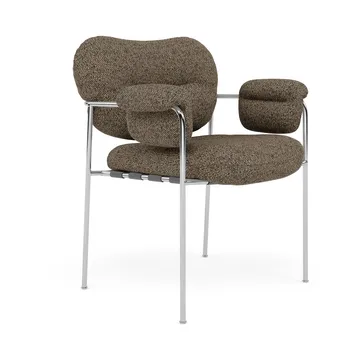 Bollo Stuhl - Safire 0001-polished stainless steel - Fogia