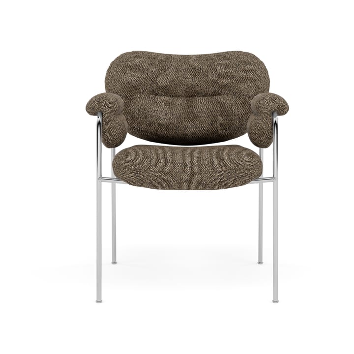 Bollo Stuhl, Safire 0001-polished stainless steel Fogia