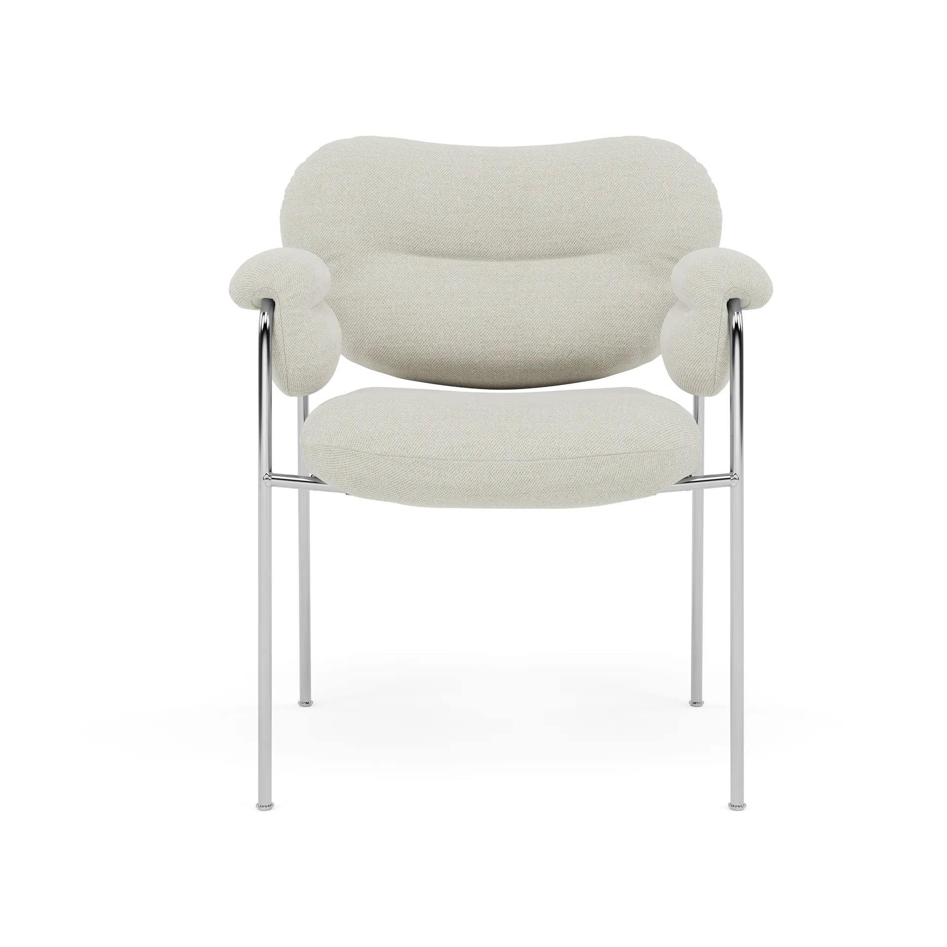 Bollo Stuhl, Sealife 363610-polished stainless steel Fogia