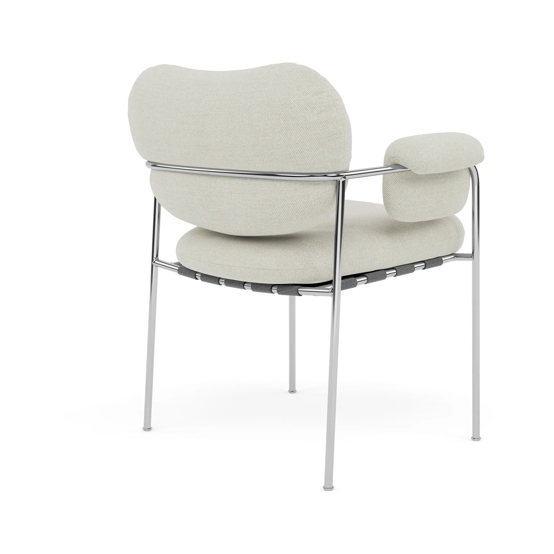 Bollo Stuhl, Sealife 363610-polished stainless steel Fogia