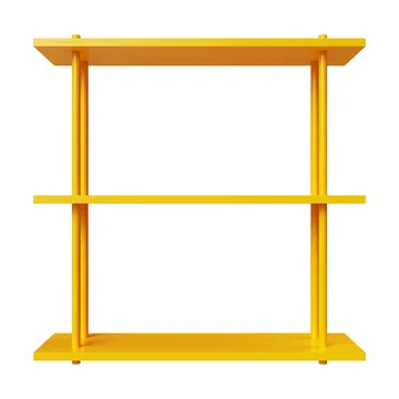 Bond Wandregal W103 - Gelb lackierte Birke - Fogia