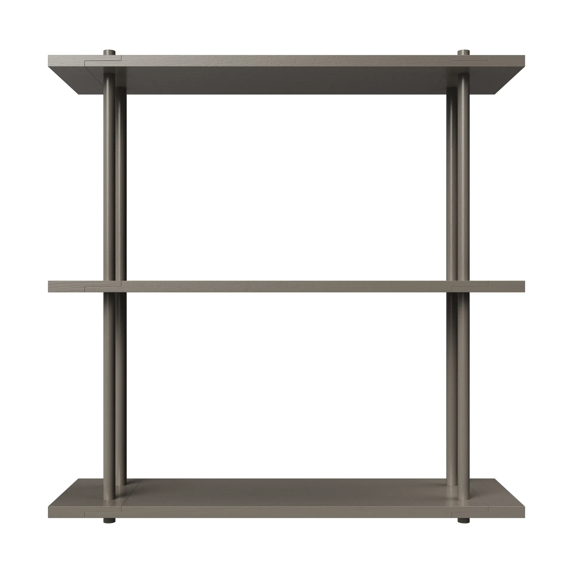 Bond Wandregal W103, Grau lackierte Birke Fogia