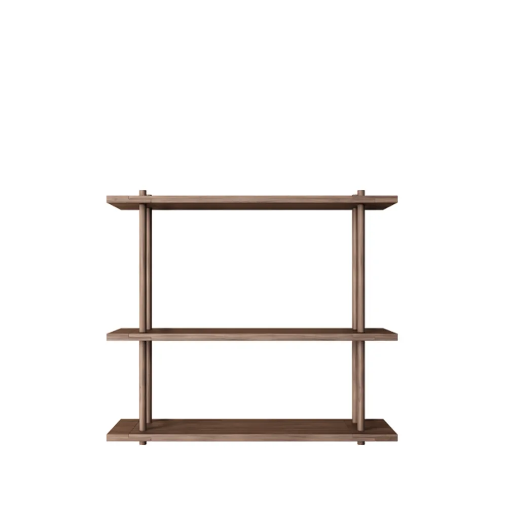 Bond Wandregal W103, Walnuss mattlack Fogia