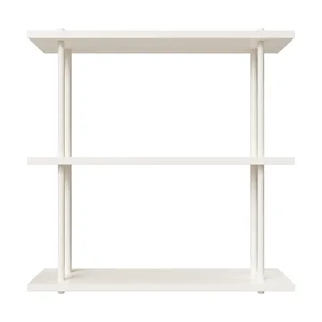 Bond Wandregal W103 - Weiß lackiertes Birkenholz - Fogia