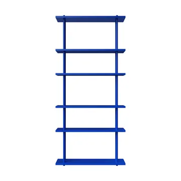 Bond Wandregal W106 - Blau lackierte Birke - Fogia