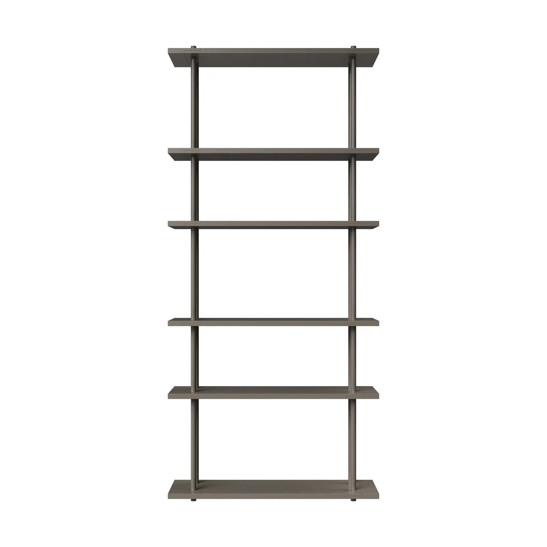 Bond Wandregal W106, Grau lackierte Birke Fogia