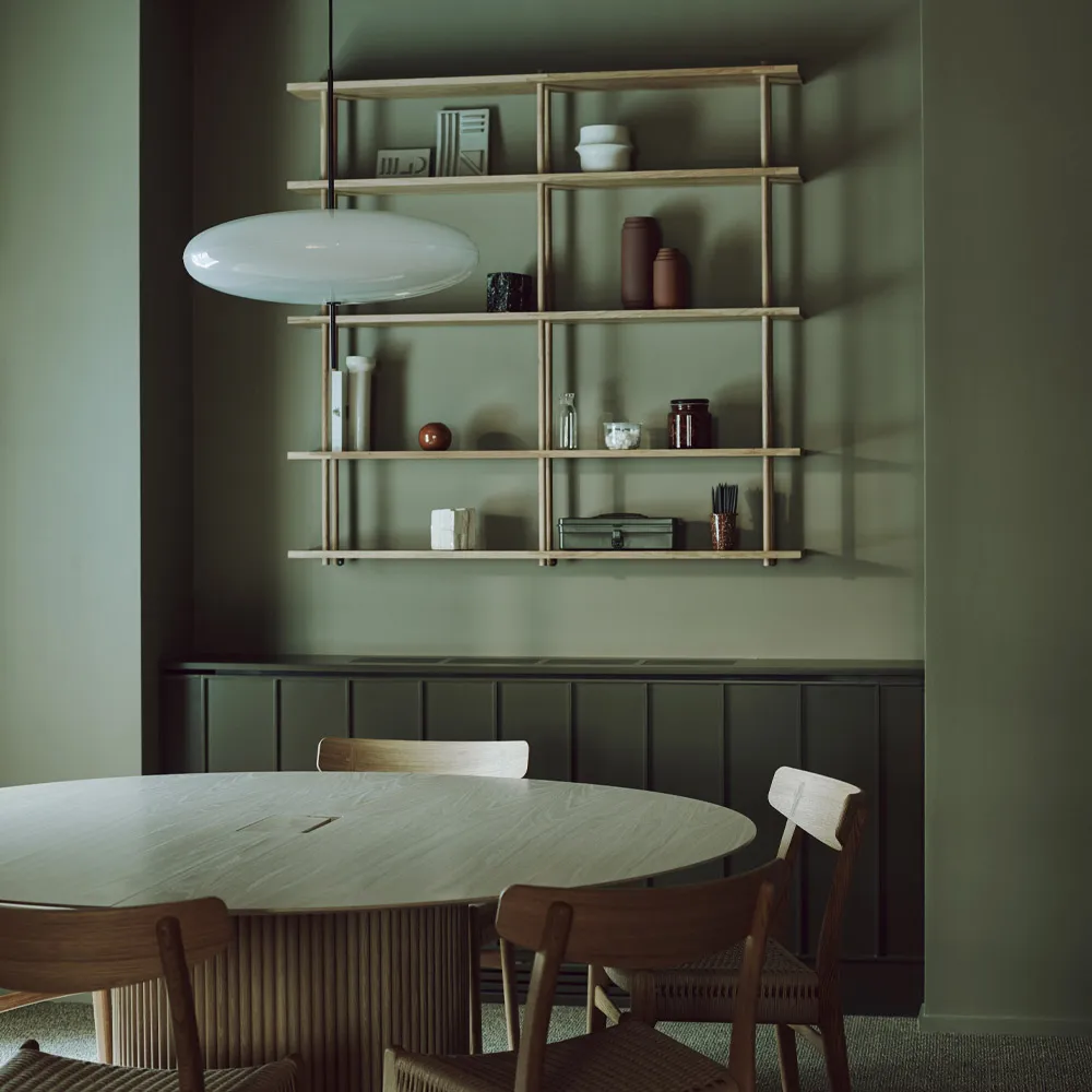 Bond Wandregal W106, Walnuss mattlack Fogia