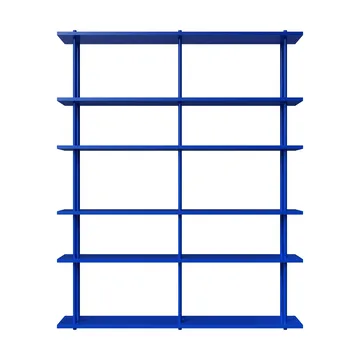 Bond Wandregal W206 - Blau lackierte Birke - Fogia