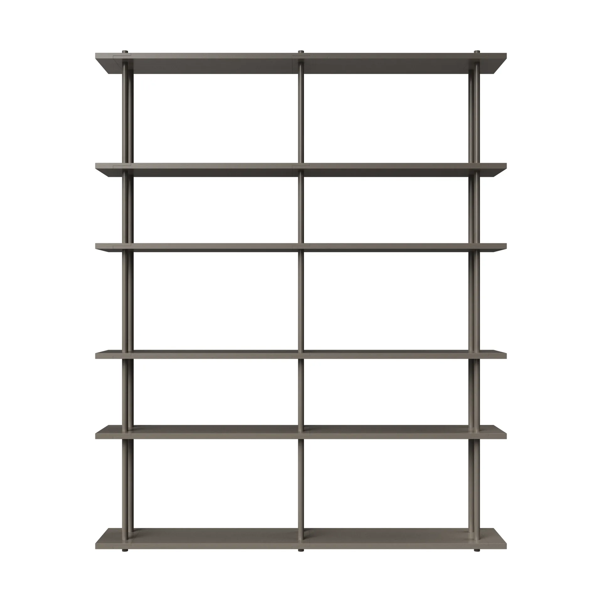 Bond Wandregal W206, Grau lackierte Birke Fogia