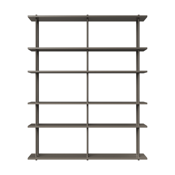 Bond Wandregal W206 - Grau lackierte Birke - Fogia