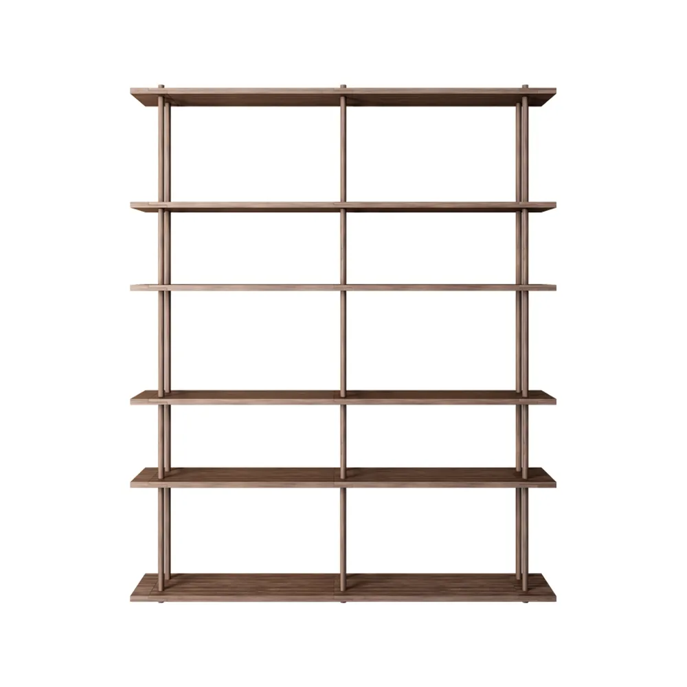 Bond Wandregal W206, Walnuss mattlack Fogia