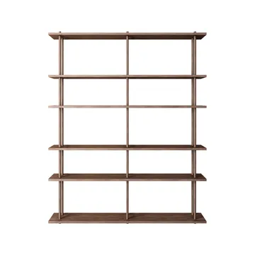 Bond Wandregal W206 - Walnuss mattlack - Fogia