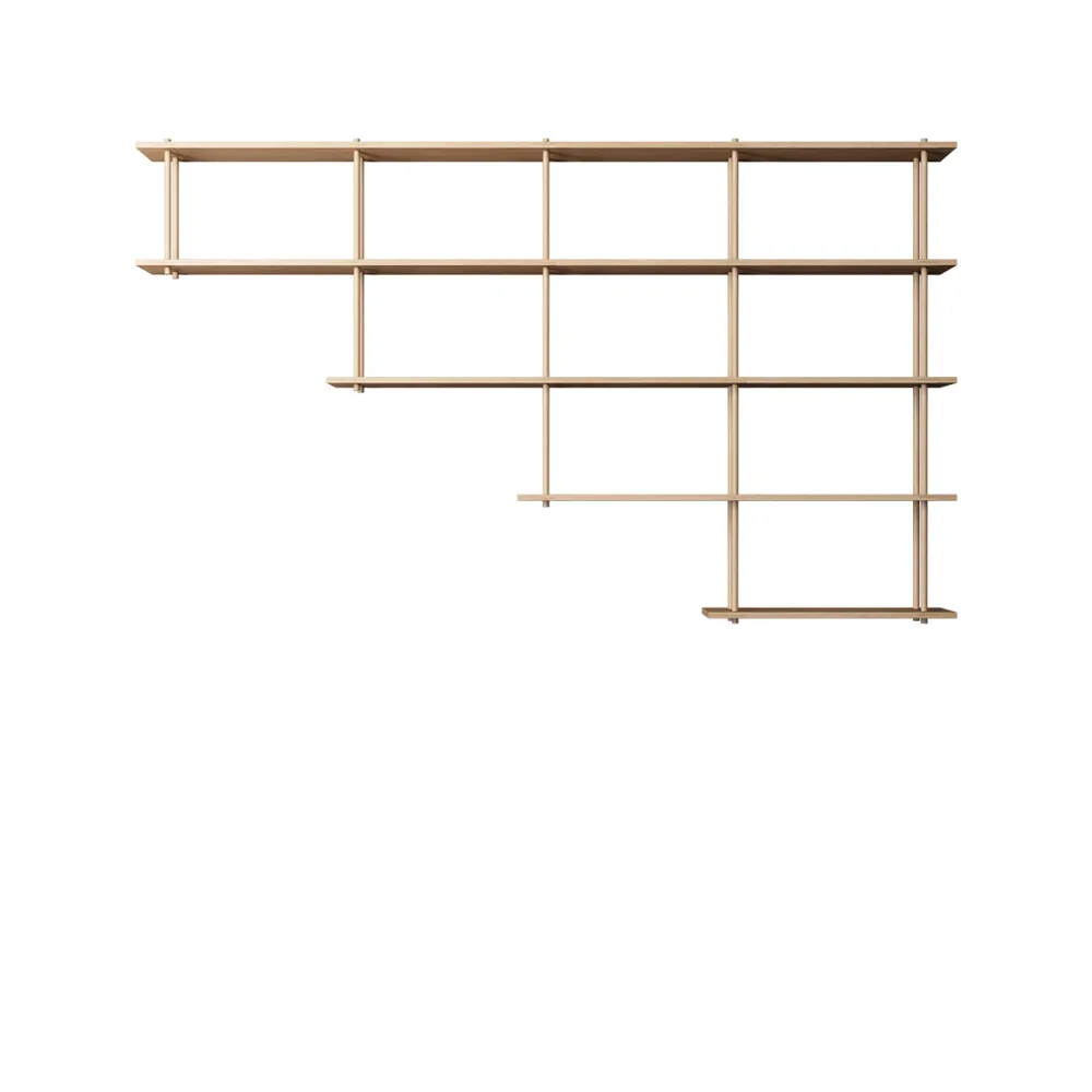 Bond Wandregal W405, Eiche mattlack Fogia