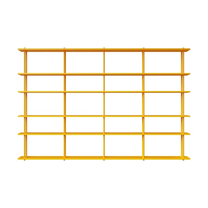Bond Wandregal W406 - Gelb lackierte Birke - Fogia