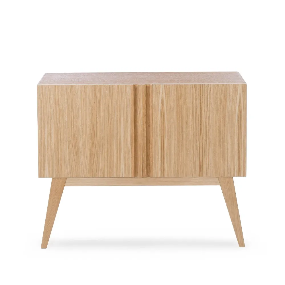 Boss Schrank, Eiche low-2 Türen-Eichenbein Fogia