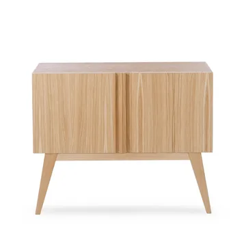 Boss Schrank - Eiche low-2 Türen-Eichenbein - Fogia