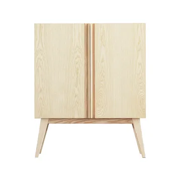 Boss Schrank - Lackierte Esche-hoch-2-türig - Fogia