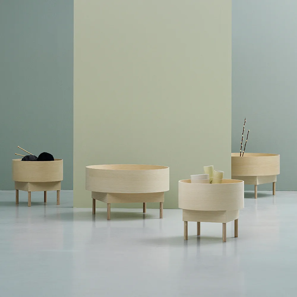 Bowl Couchtisch, Esche naturlack-big Fogia