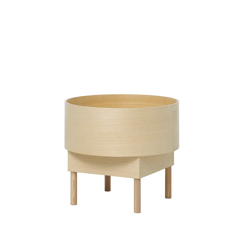 Bowl Couchtisch, Esche naturlack-small Fogia