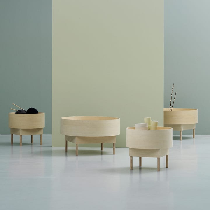 Bowl Couchtisch, Esche schwarzgebeizt-big Fogia