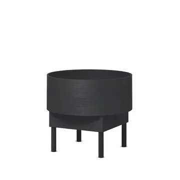 Bowl Couchtisch - Esche schwarzgebeizt-small - Fogia