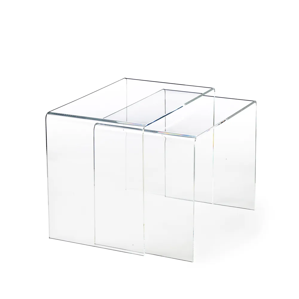 Combiplex Satztisch, Plexiglas im 2-teiligem Set Fogia