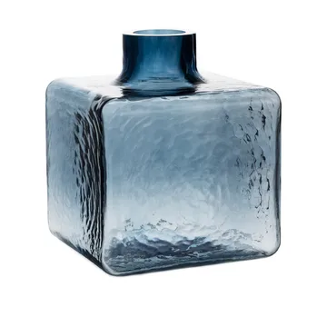 Cube Vase - Blau, 23×20×20 cm - Fogia