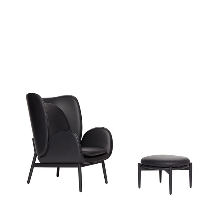 Embrace Large Sessel - Elmosoft 99999-Eiche schwarz gebeizt - Fogia
