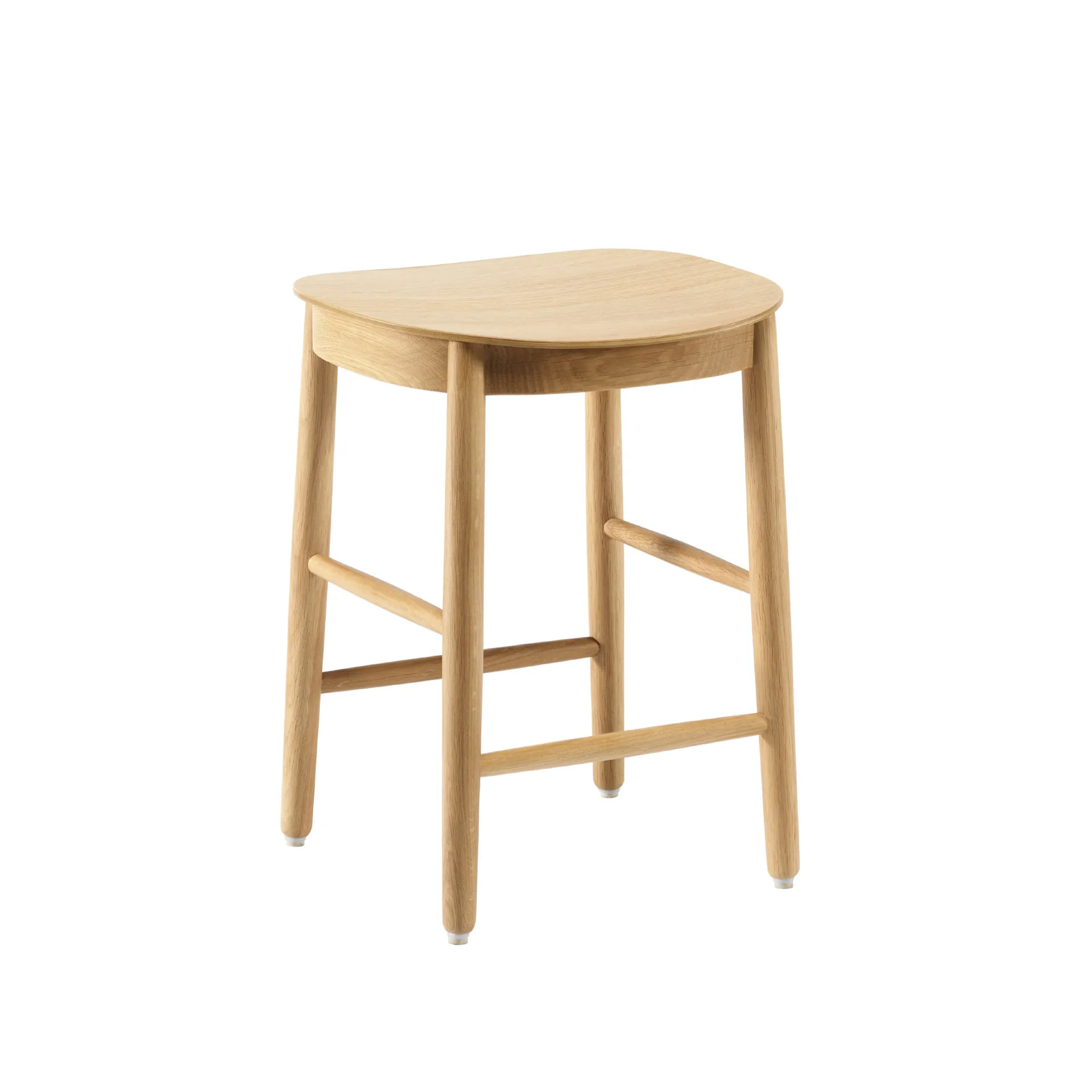 Figurine Hocker, Eiche, niedrig Fogia