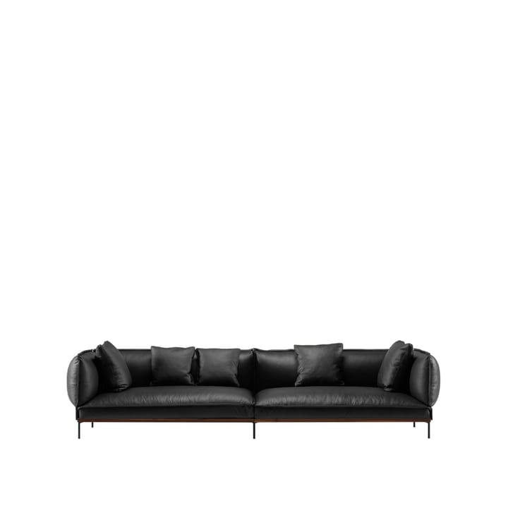 Jord 2,5-Sitz Sofa - Elmosoft 99999-ölgebeizte Walnuss - Fogia