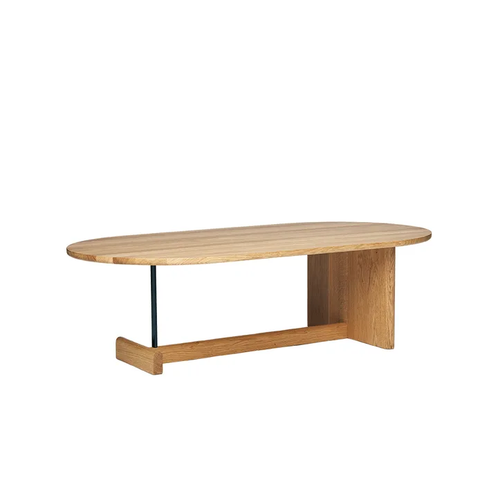 Koku Couchtisch niedrig 60x120 cm - Lackierte Eiche - Fogia