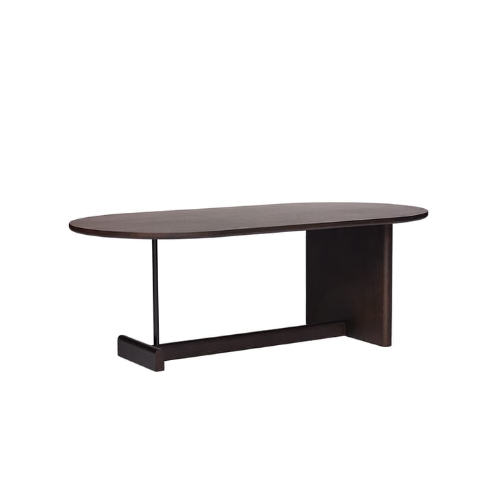 Koku Sofatisch niedrig 60x120 cm - Wenge-gebetste Oak - Fogia