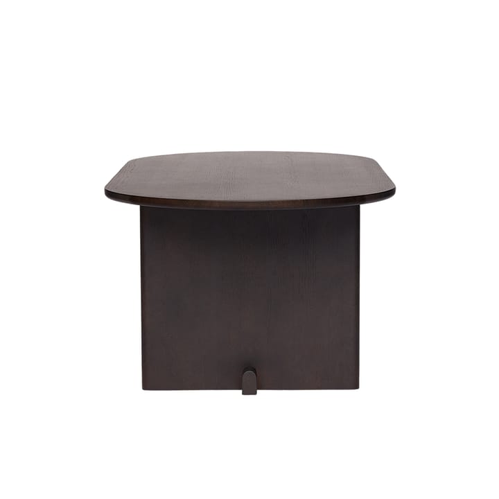 Koku Sofatisch niedrig 60x120 cm, Wenge-gebetste Oak Fogia