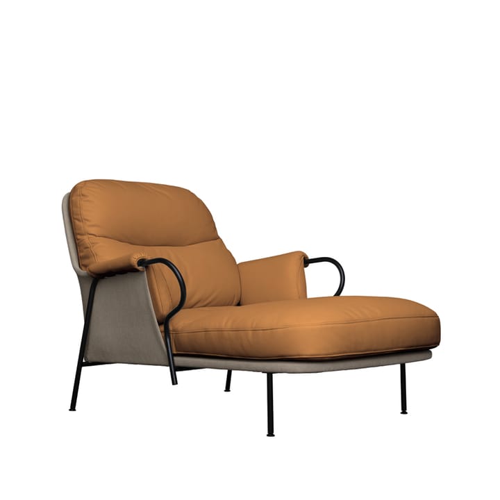 Lyra Sessel - Leder Vintage Cognac - Fogia