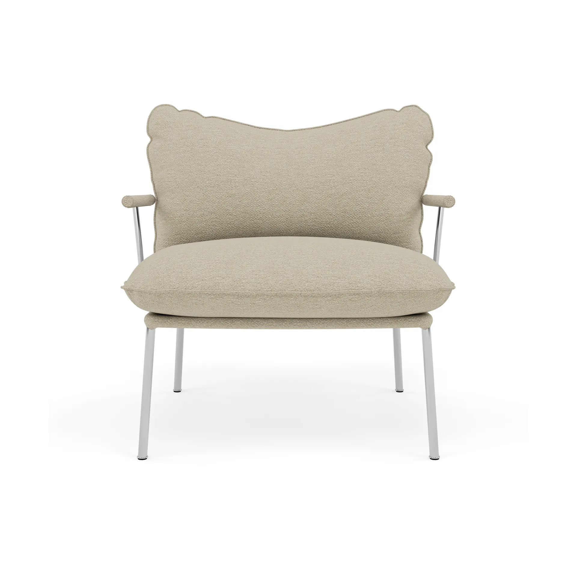 Pico Sessel, Barnum 2-teilig-polished stainless steel Fogia